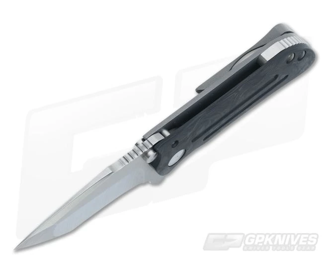 Direware M8 Tanto Flipper Knife Marbled Carbon Fiber and M390 - Image 3