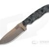 Dawson Knives Huntsman Arizona Copper 3V Gold Fleck Carbon Fiber Fixed Blade