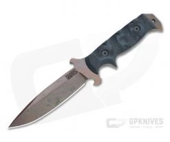 Dawson Knives Chief Arizona Copper 3V Blue/Black G10 Fixed Blade