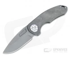 Curtiss Knives F3 Medium Dark Stonewashed XHP Slicer Non-Flipper Standard Slim Folder