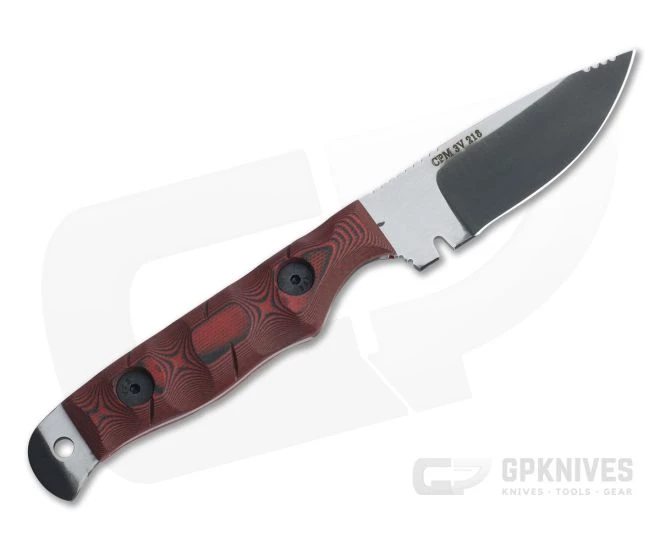 Dawson Knives Handyman Specter 3V Red/Black G10 Fixed Blade - Image 3