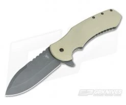 Sam Eddleman Gladiator Flipper Tan G10 N690