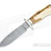 Bill Miller Custom Fighter with Fossil Walrus Ivory & Damascus