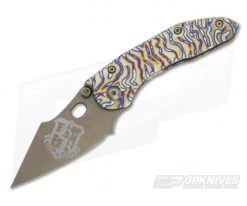 Borka Blades Stitch Flamed Folder Chisel M390