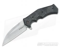 Randy Doucette Shogun Wharncliffe Fire CF Satin Elmax