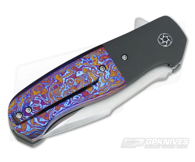 Chad Nell Patton Flipper Moire TiMascus and Zirconium - Image 2
