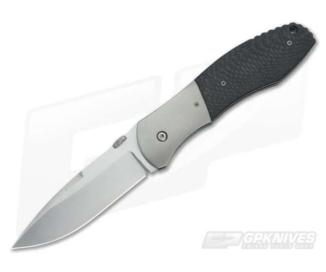 John W. Smith Large RG-1 Textured Carbon Fiber Folder #2