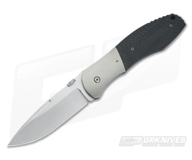 John W. Smith Large RG-1 Textured Carbon Fiber Folder #1