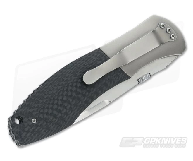 John W. Smith Large RG-1 Textured Carbon Fiber Folder #1 - Image 2