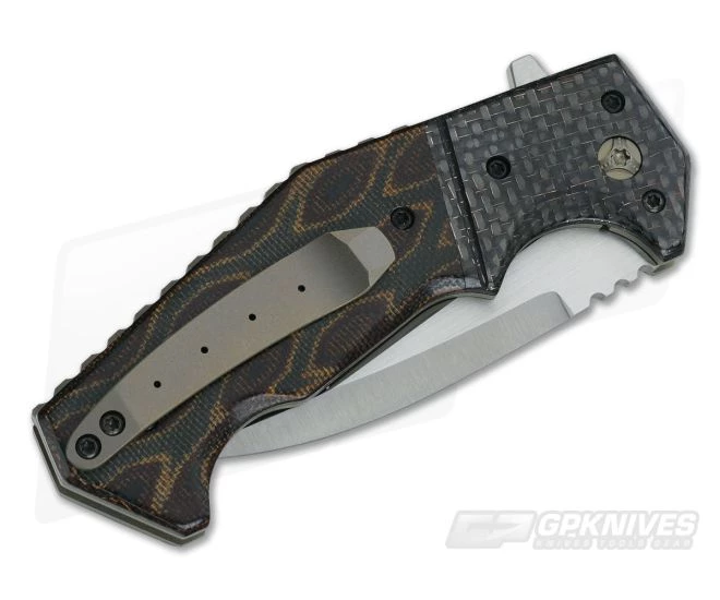 Randy Doucette Serpent Python Micarta Satin Elmax - Image 2