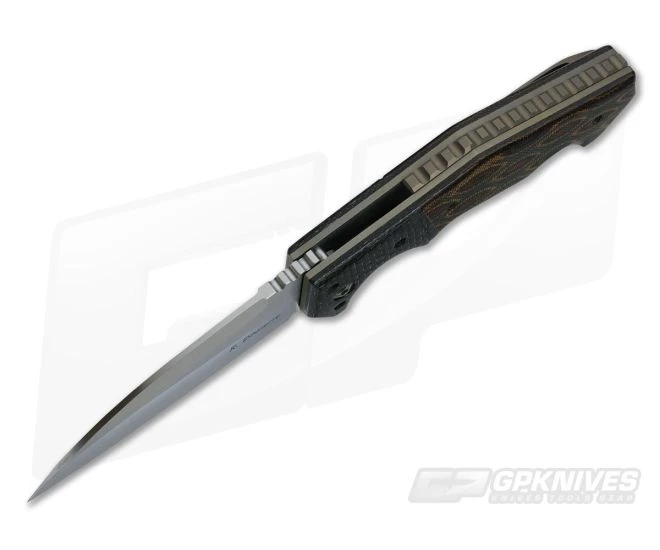 Randy Doucette Serpent Python Micarta Satin Elmax - Image 3