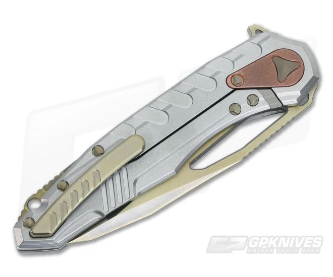 Marfione Custom Sigil MK6 Titanium M390 Bronze Blade - Image 2