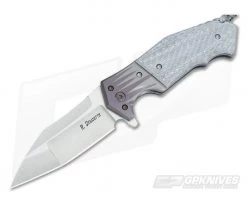 Randy Doucette Artillery Silver Twill Satin CPM-S35VN