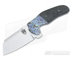Sheepdog Knives Custom c01c Black TiMascus Flipper