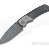Steven Kelly Gulo Marble Carbon Fiber Folder Nichols Damascus