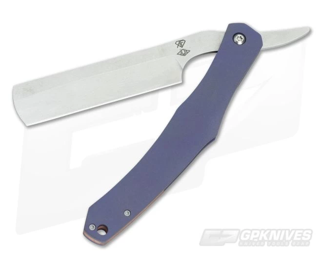 Smith Frederick Custom Straight Razor Stonewash Blade - Image 2