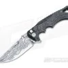 Brian Tighe 4" Custom Tighe Fighter Prototype Carbon Fiber Damasteel San Mai