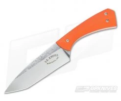 Steven Kelly Bug Out CPM 154 Small Fixed Orange G10