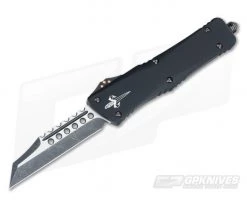 Marfione Custom Combat Troodon Warhound Dark Matter M390 Automatic Knife