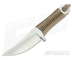 Borka Blades SBK-L M390 Fixed Blade with Tan Cord Wrap