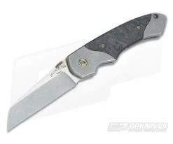 Kelly Fellhoelter Confluence Collab Marbled Carbon Fiber Wharncliffe