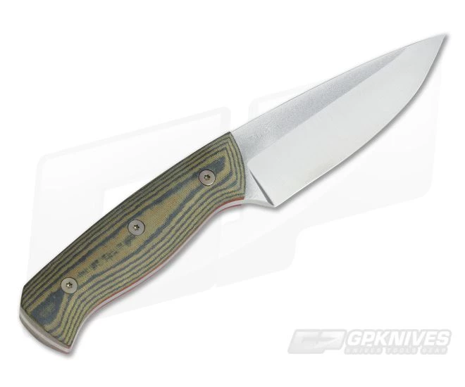 Steve Kelly Ranger 52100 Fixed Blade Camo Micarta - Image 3