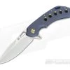 Olamic Cutlery Wayfarer 247 Kinetic Ocean Satin M390 Flipper