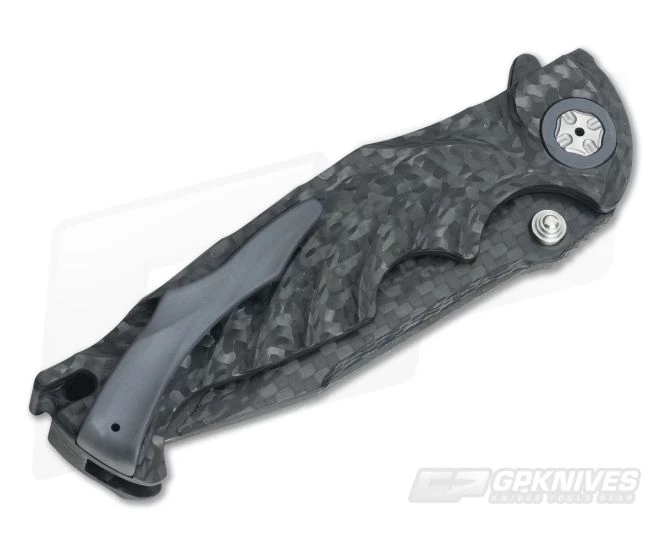 Brian Tighe Custom Tighe Breaker Integral San Mai Carbon Fiber Flipper - Image 2