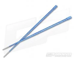 Steve Kelly TiSushi Sticks Sapphire Blue Anodized Titanium Chopsticks