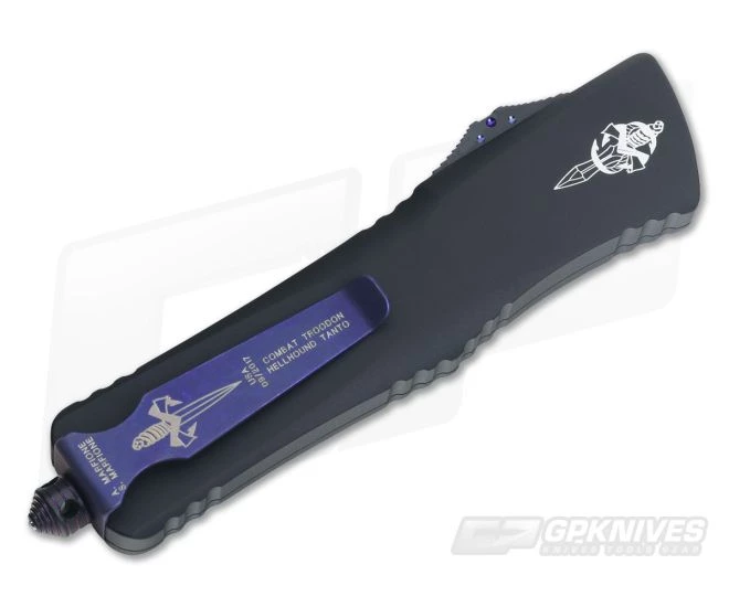 Marfione Custom Combat Troodon Hellhound DLC Two-Tone Purple Haze Auto - Image 2