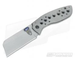 Sheepdog Knives Custom Convict Cleaver Titanium Folder