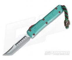 Microtech Custom Ultratech Bounty Hunter Elite M390 Hellhound with Custom Bead