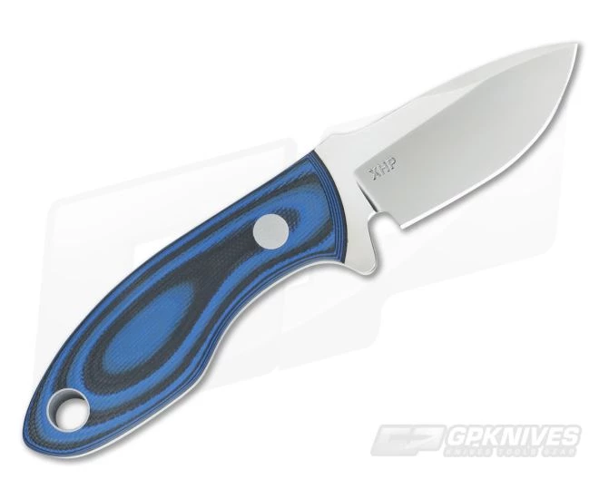 Tom Krein Custom Hydra Blue/Black G10 Fixed EDC - Image 3