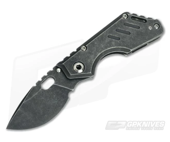 Mick Strider Performance Series Stubby Tumbled PVD Titanium #1