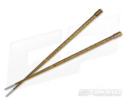 Steve Kelly TiSushi Sticks Bronze Anodized Titanium Chopsticks