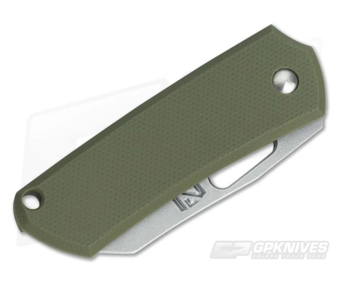 NCC Knives POD Flat Green G10 AEB-L Friction Folder - Image 2