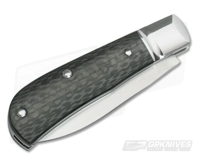Hiroaki Ohta #125 Mini Wharncliffe Carbon Fiber Slip Joint Folder - Image 2