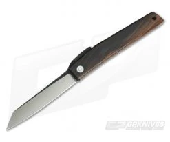 Hiroaki Ohta Knives OFF FK9P Cocobolo Wood Friction Folder