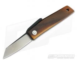 Hiroaki Ohta Knives OFF FK5P Cocobolo Wood Friction Folder