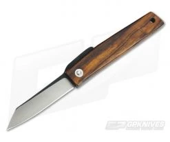 Hiroaki Ohta Knives OFF FK7P Desert Iron Wood Friction Folder 3690