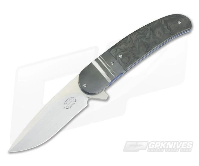 Herucus Blomerus LL 06 Marble Carbon Fiber Liner Lock Folder