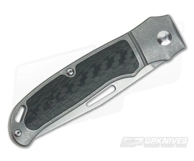 JE Made Loveless New York Special Slip Joint Carbon Fiber Inlays Bolstered S35VN - Image 2