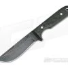 Olamic Cutlery Utility Skinner Carbon Fiber HCVD Damascus Skinner