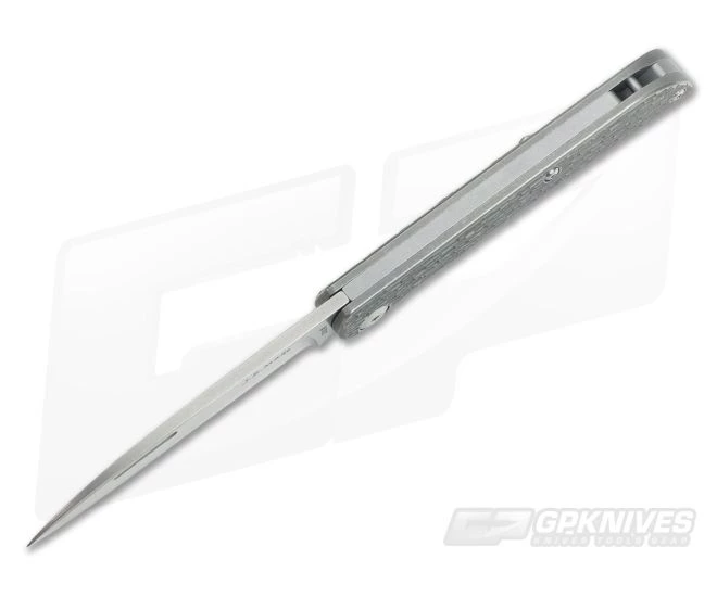 JE Made Zulu Tribal Spear Point Slip Joint Jigged Titanium S35VN - Image 3