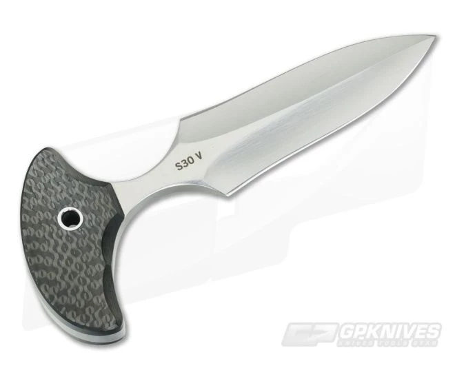 Mike Irie Version 2 Push Dagger CPM-S30V Carbon Fiber - Image 3