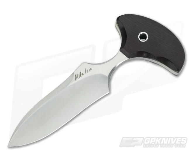 Mike Irie Version 3 Push Dagger CPM-154 Maroon Linen Micarta