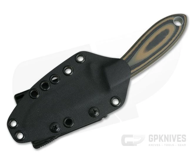 Tom Krein Custom TK-3 Whitetail Hunter Blasted Camo G10 Satin D2 Fixed Blade - Image 2