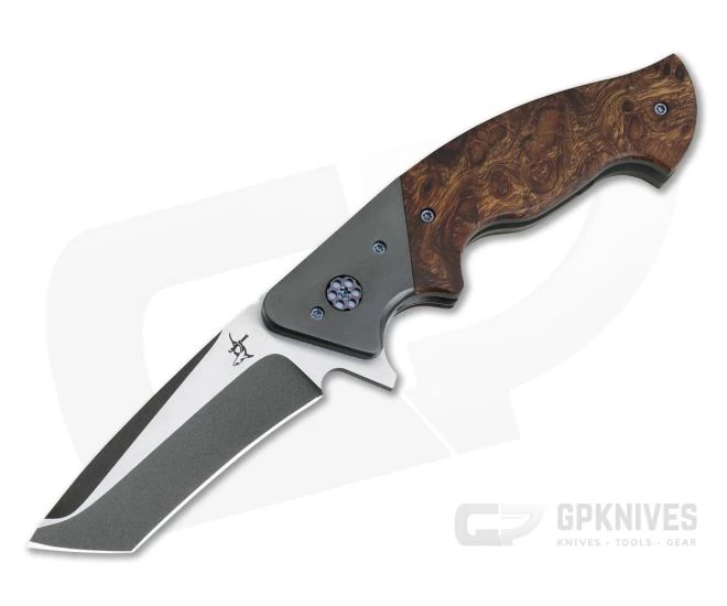 Greg Lightfoot Custom Full Contact Fighter FCF Zirconium Bolstered Iron Wood CPM-154