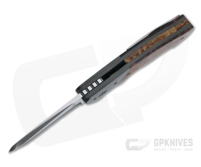 Greg Lightfoot Custom Full Contact Fighter FCF Zirconium Bolstered Iron Wood CPM-154 - Image 3