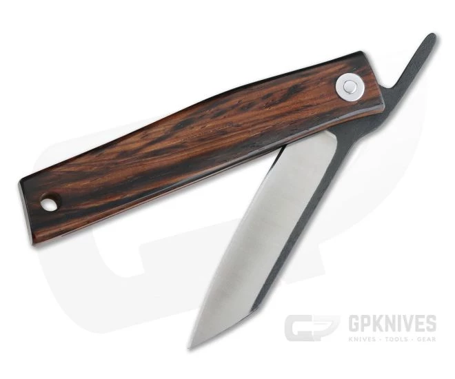 Hiroaki Ohta Knives OFF FK7 Cocobolo Wood Friction Folder 3988 - Image 2